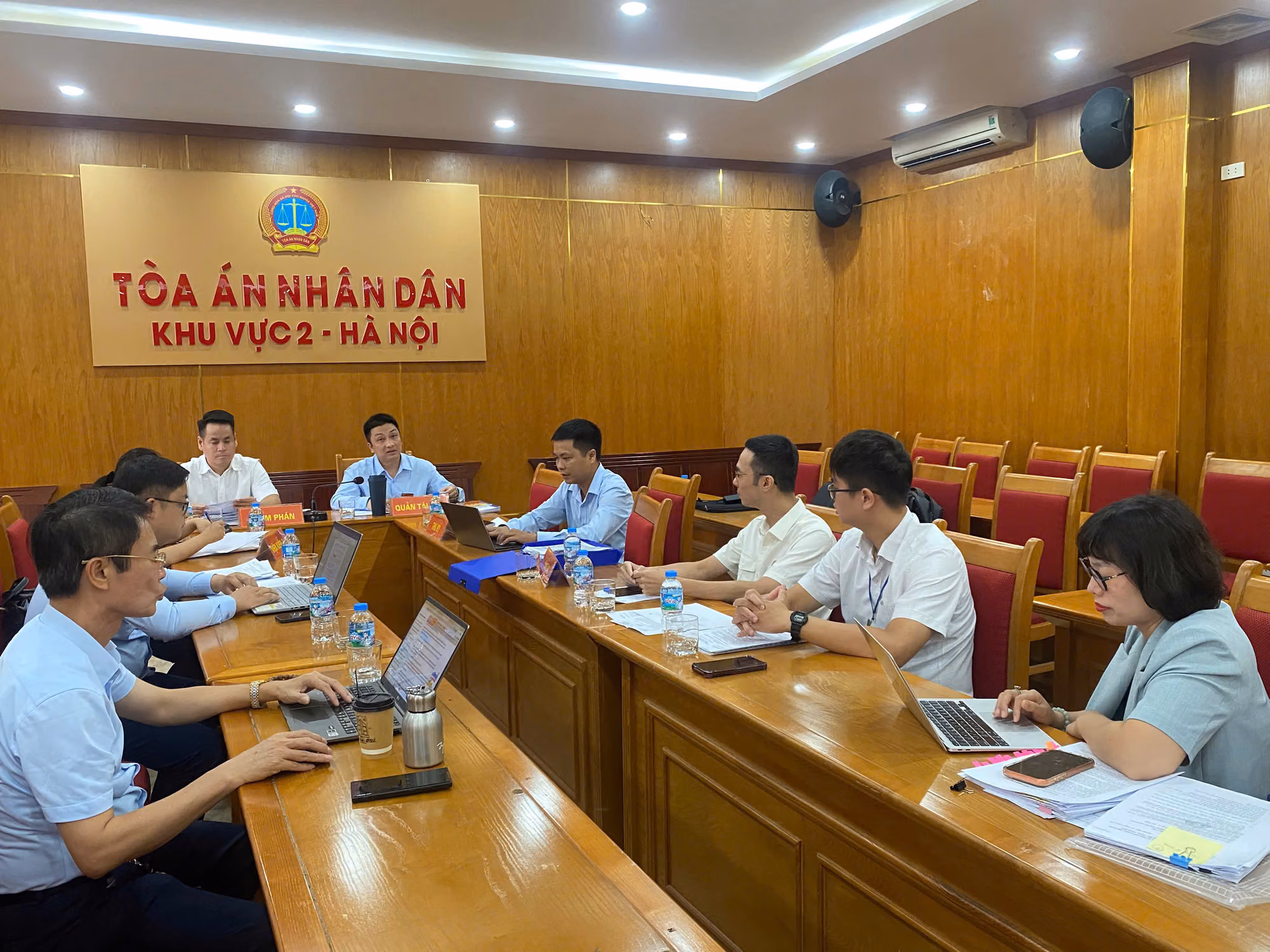 VAML họp cùng TAND Khu vực 2 - Hà Nội