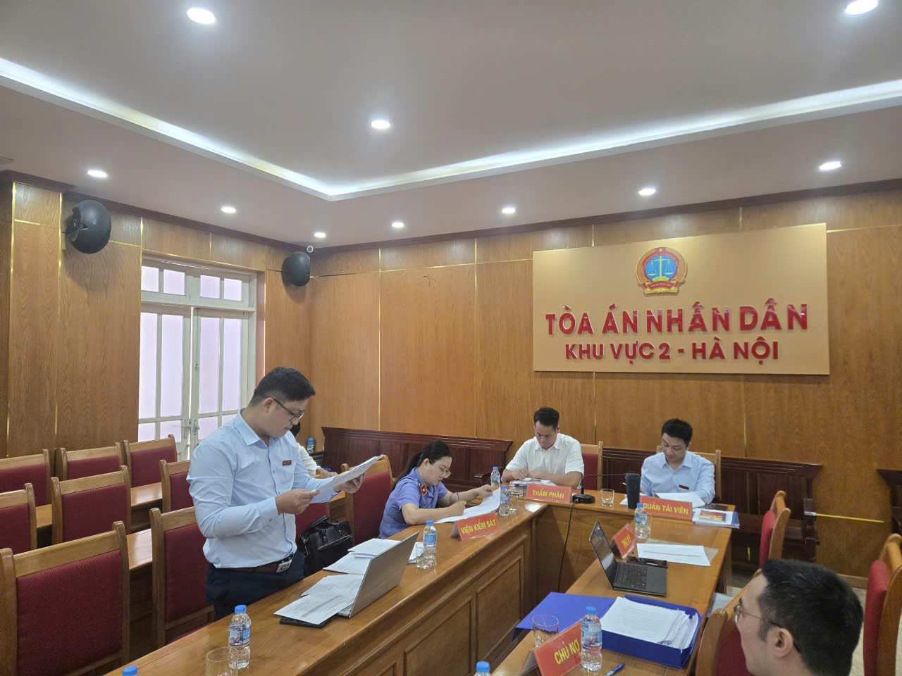 TAND Khu vực 2 - Hà Nội cùng VAML tổ chức họp định kỳ để triển khai công việc, nhiệm vụ phá sản doanh nghiệp