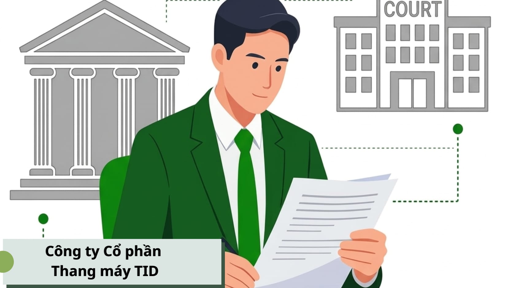 Thông báo Chủ nợ gửi giấy đòi nợ, tài liệu kèm theo của Công ty Cổ phần Thang máy TID 