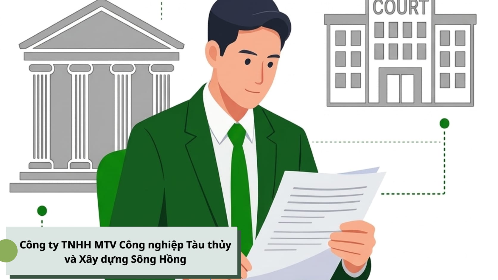Thông báo Chủ nợ gửi giấy đòi nợ Công ty TNHH MTV Công nghiệp Tàu thủy và Xây dựng Sông Hồng 