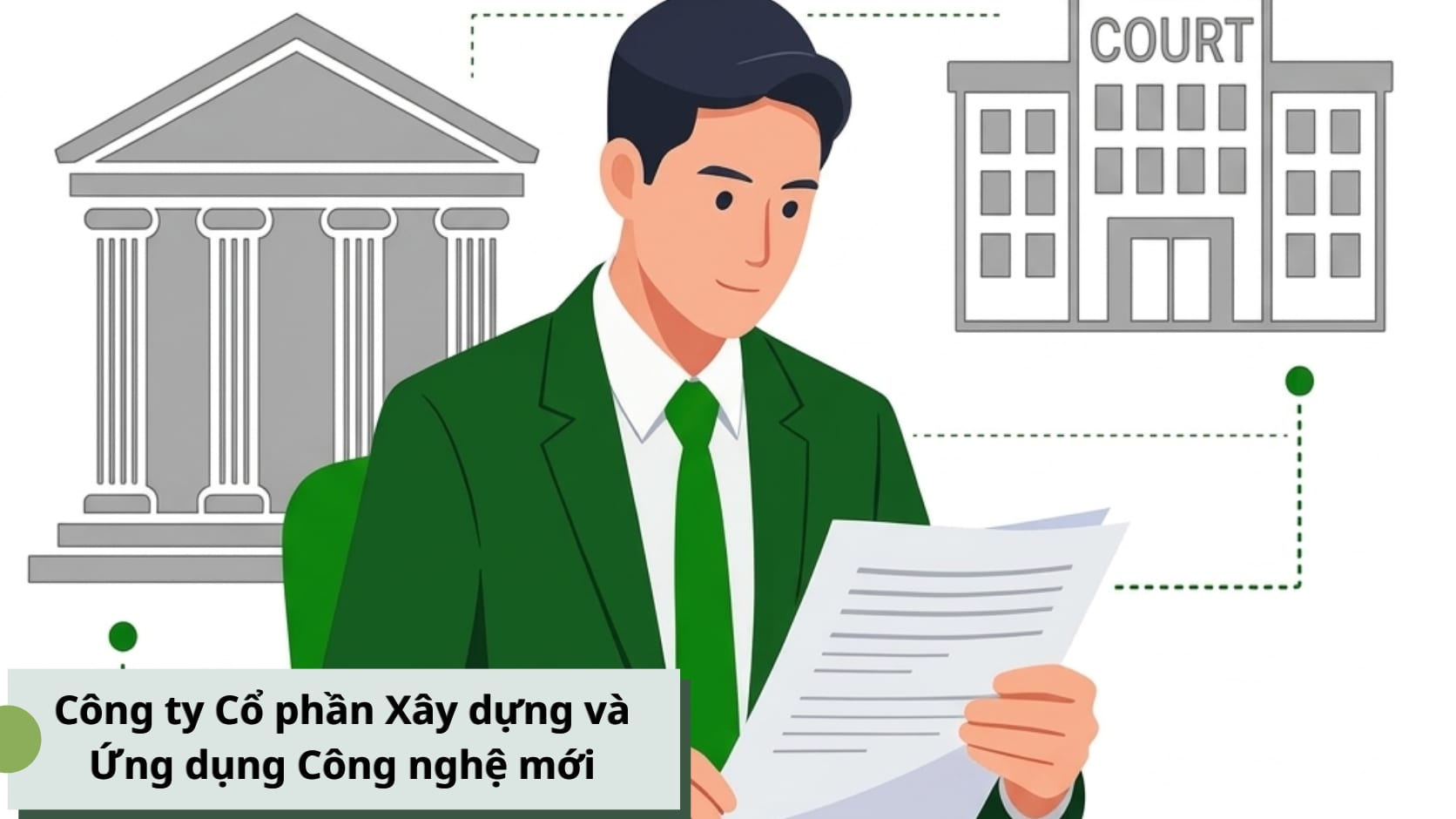 Thông báo Chủ nợ gửi giấy đòi nợ Công ty Cổ phần Xây dựng và Ứng dụng Công nghệ mới 