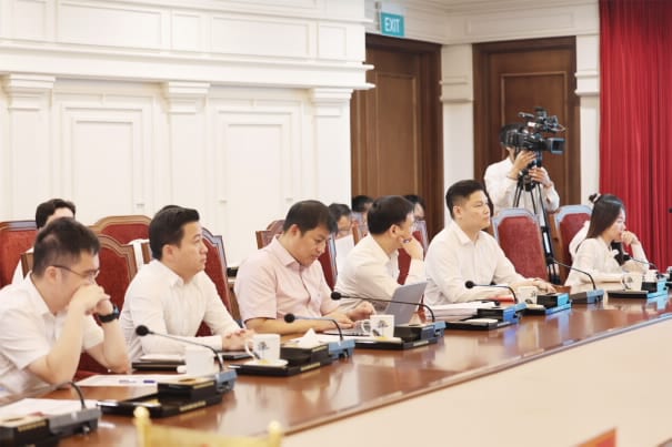 Các đại biểu tham dự cuộc họp. (Nguồn: Toaan.gov.vn)